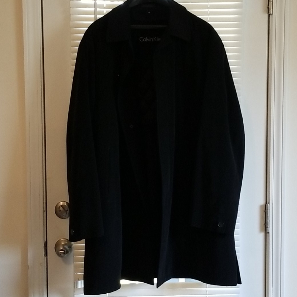 Calvin Klein 3/4 Lined Rain Jacket 38 Regular
